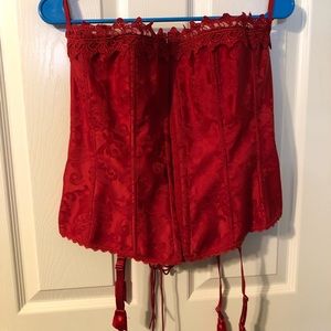 Frederick’s of Hollywood Red Corset